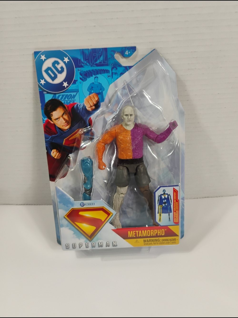 DC Superman Metamorpho Action Figure - Orange & Purple